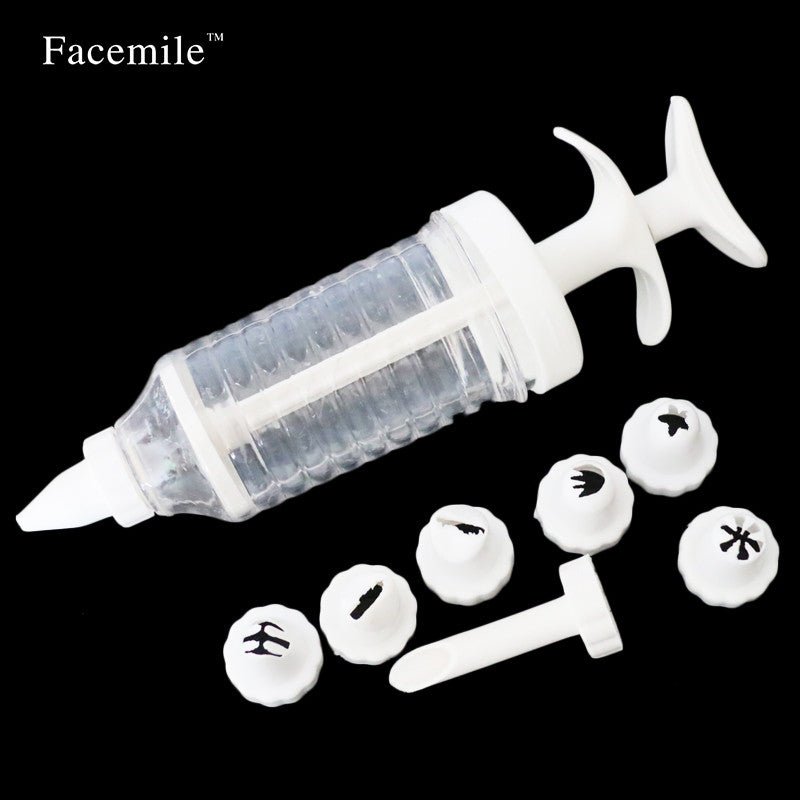 Free Shipping Nozzles Icing Cake Decorating Tool Set Piping Syringe Modelling Tools Bakeware Tools 03028