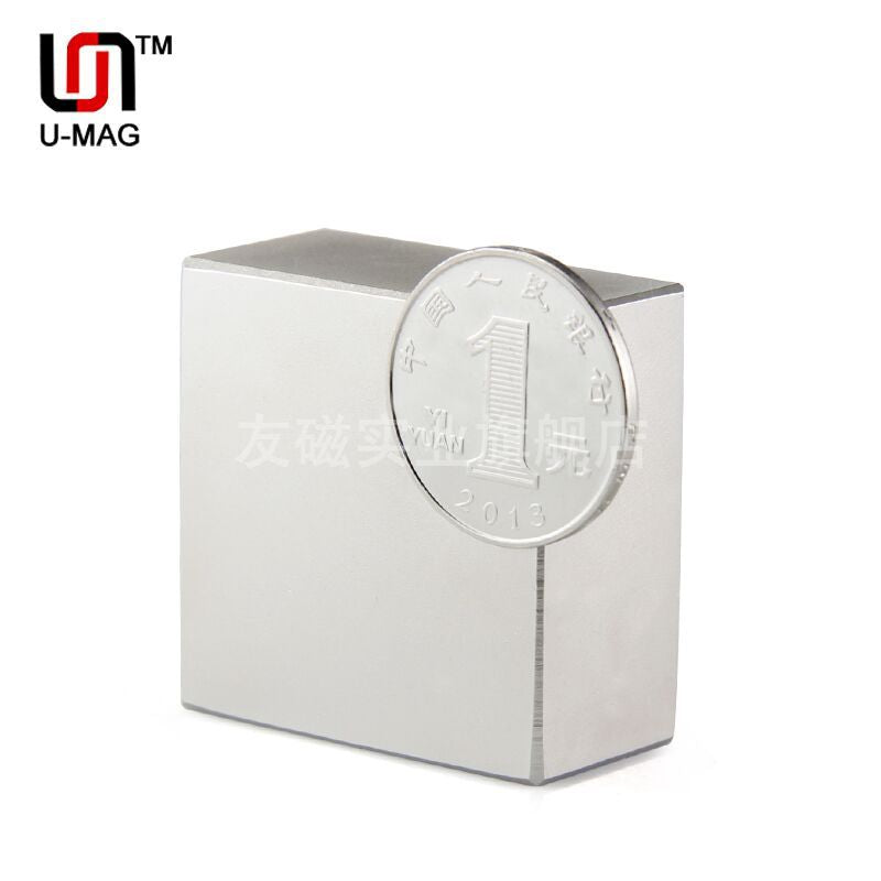 1pcs Block 40x40x20mm N52 Super Strong Rare Earth magnets Neodymium Magnet high quality Free shipping