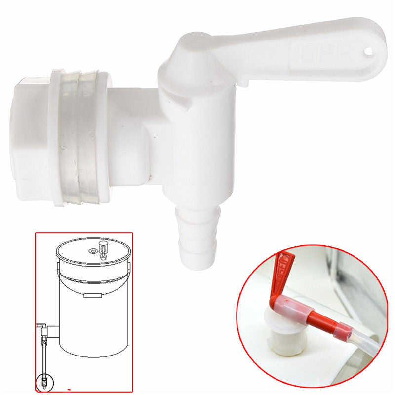 3/8 Inch Bottling Bucket Spigot Valve & Barb Home Beer Brewing Homebrew Wine Making Barware Bar Accessories