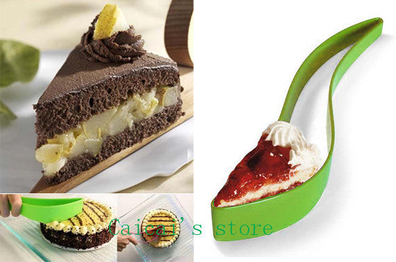 Cake Pie r Sheet Guide Cutter Server Bread Knife Kitchen Gadget