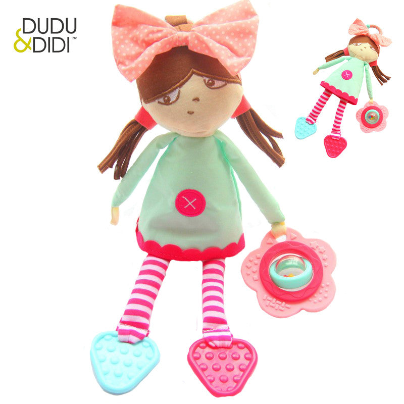 Baby Rattles Mobiles Mamas Papas Stroller Baby Teether Toys For Newborns Toddler Toys Baby Plush Rattle Toy Brinquedo Bebe WJ267