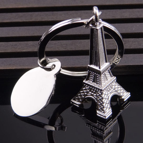 Free Shipping! paris eiffel keychain chaveiro tower key chain llavero key ring la tour eiffel porte clef key holder keyring gift