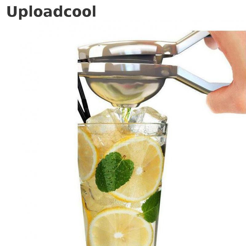 Uploadcool _ Stainless steel press lemon lime orange juicer Citrus juicer juicer kitchen bar Food Processor Gadget Cuisine