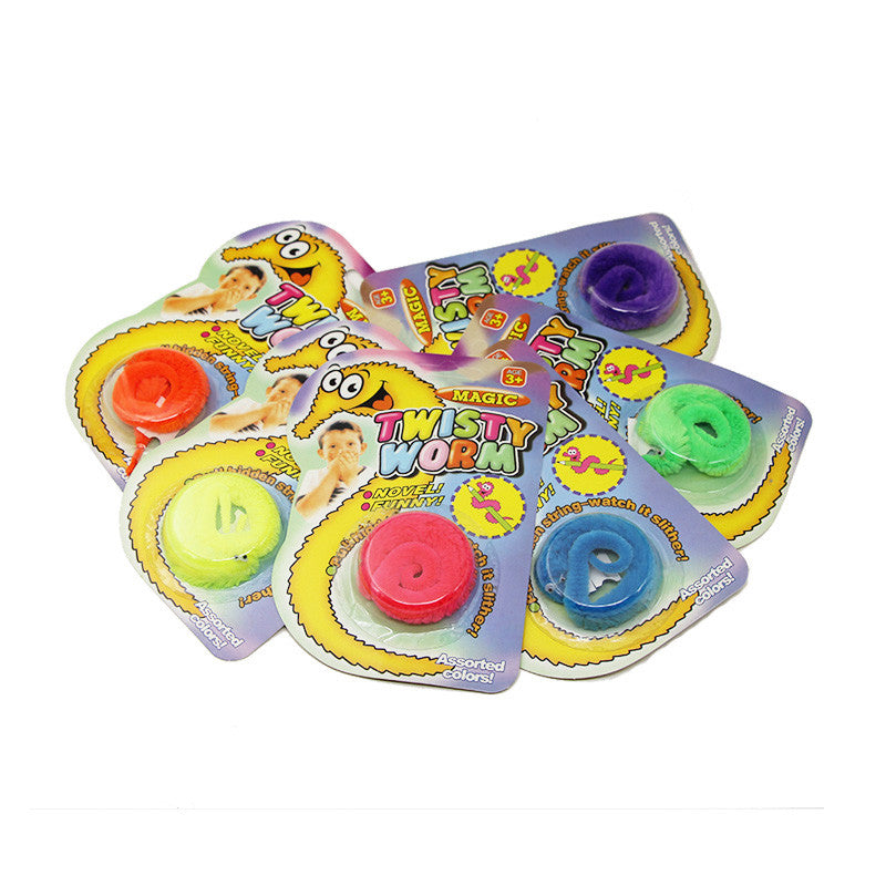 30pcs Magic Worm Twisty Plush Wiggle Stuffed Animals close up Magic Trick professional magician card Street Kids Toy mentalism
