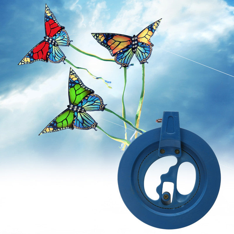 16cm Diameter plastic polyester Flying Kite Line Kite String Line Reel Grip Wheel/Winder/Ballbearing/Handle Tool 6.1inch