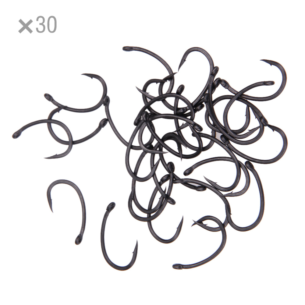 Fishing hooks 30pcs Coating Carp Hook Yn Fishing Tackles Tools for Carp Fishing Accessories Hot Sale EA14