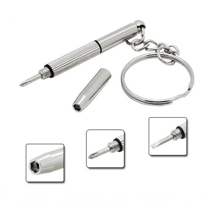 New Qualified Home Sunglass Eyeglass Cellphone Watch Repair Keychain Screwdriver Tool Levert Dropship dig6922