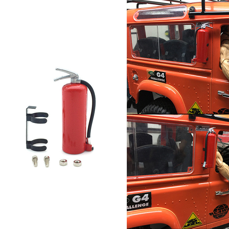 RC Rock Crawler 1:10 Accessories Fire extinguisher for Axial Wraith SCX10 90046 TAMIYA CC01 RC4WD D90 D110 RC Truck Car Parts