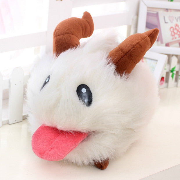 New LOL Poro plush toy Poro Doll Legal Edition High quality 25 cm 1pcs SUPER CUTE& SOFT &HIGH QUALITY Kids Toys Gift