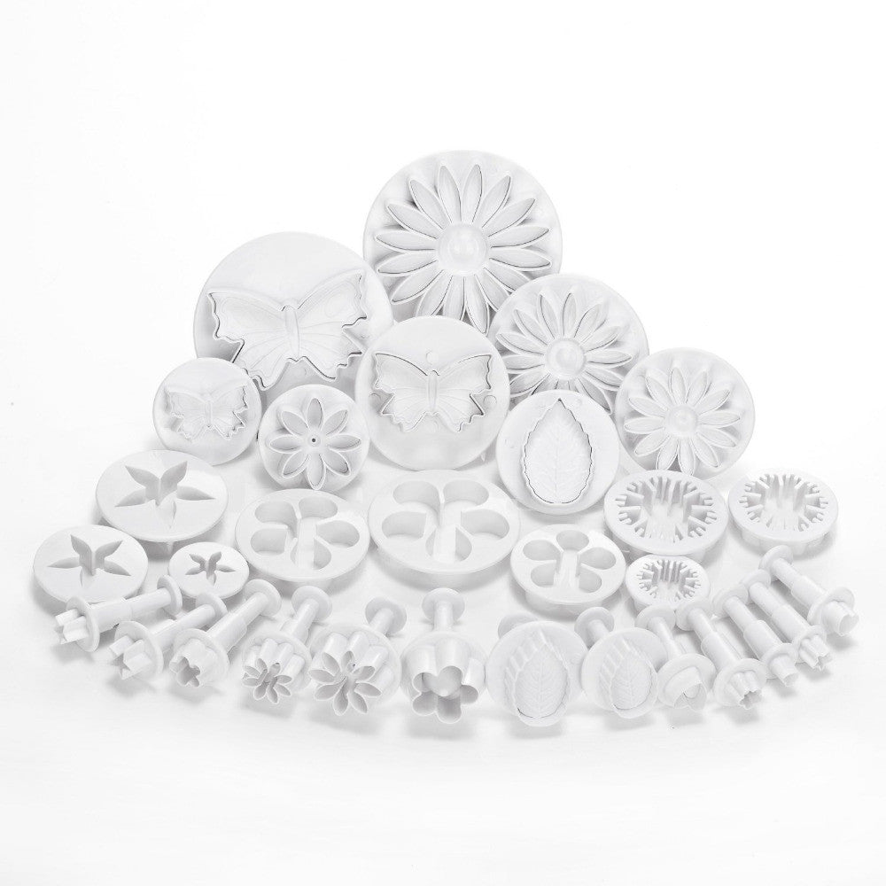 hot sale! 10 Sets Cake Plunger Cutters Tools Decorating Icing Fondant Sugarcraft Icing Mold NEW (many kinds of pattern)