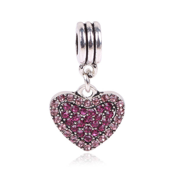 Free Shipping 1Pcs Silver Bead Charm European Silver with Angel wings Charm Pendant Bead Fit Pandora Bracelet