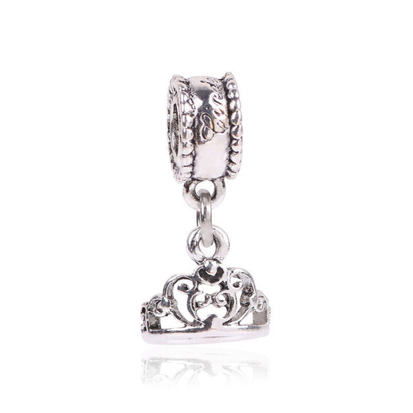Free Shipping 1Pcs Silver Bead Charm European Silver with Angel wings Charm Pendant Bead Fit Pandora Bracelet