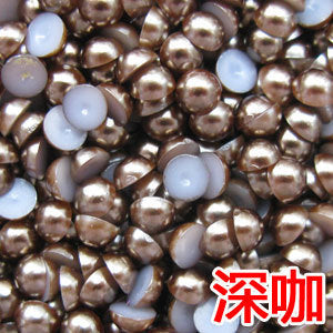 Sales!1000Pcs 50Gram Mixed 2-10mm Craft ABS Imitation Pearls Half Round Flatback Pearls Resin Scrapbook Beads For DIY Decoration