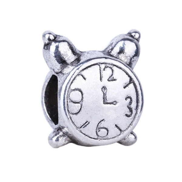 1pc Free Shipping Silver Bead Charm European Love Heart Clover Owl Boy Dog Paw Family Fashion Bead Fit Pandora Bracelet Necklace