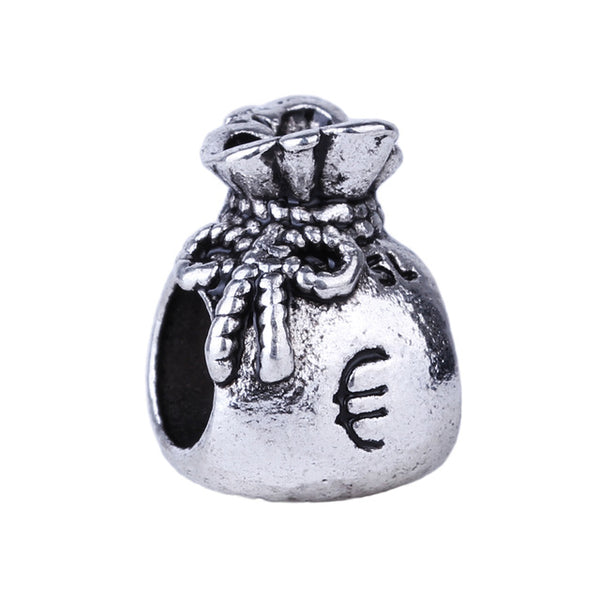 1pc Free Shipping Silver Bead Charm European Love Heart Clover Owl Boy Dog Paw Family Fashion Bead Fit Pandora Bracelet Necklace