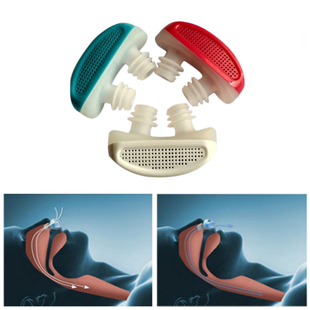 New Stop Snoring Nose Breathing Apparatus Air Purifier Stop Grinding Relieve Snoring For Men Women Health Sleep Aid Equipment