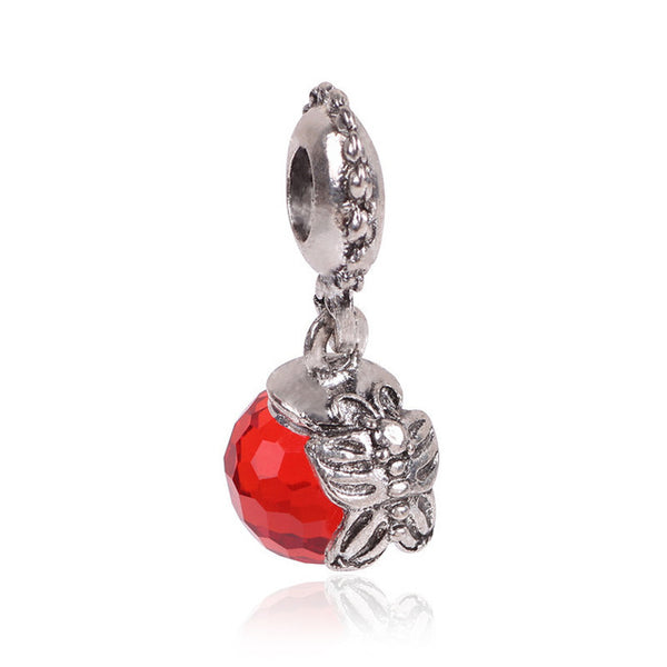 2016 New Free Shipping 1Pcs Silver Bead Charm European Silver With Mickey Cartoon Charm Pendant Bead Fit Pandora Bracelet Gift