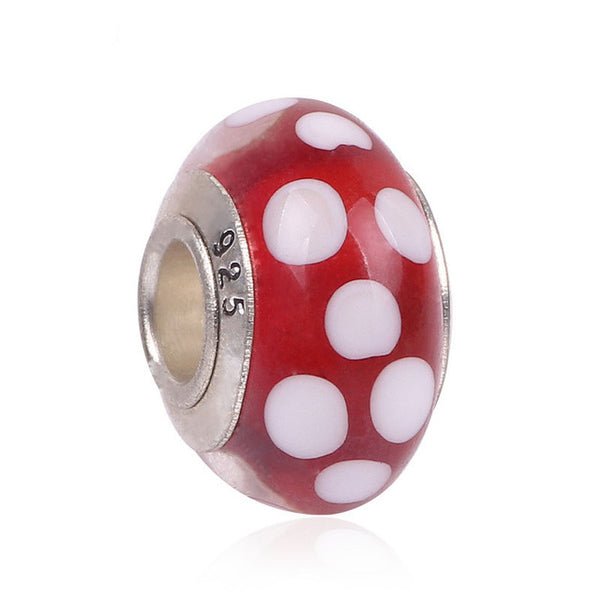 Free Shipping 1Pc Silver Bead Charm European Charms Beads Long Tube Family Charm Fit For Pandora Bracelet