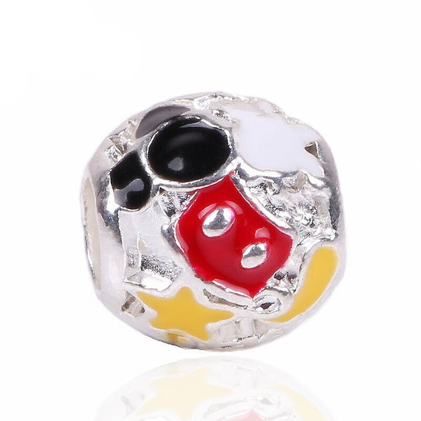 Free Shipping 1Pc Silver Bead Charm European Charms Beads Long Tube Family Charm Fit For Pandora Bracelet