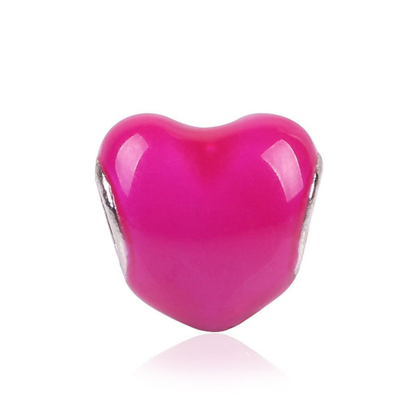 Free Shipping 1Pc Silver Bead Charm European Charms Beads Long Tube Family Charm Fit For Pandora Bracelet