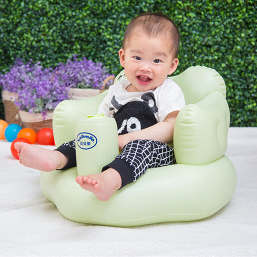 Bath seat Dining Chair Baby Inflatable Sofa pushchair baby chair portable Baby seat chair Play Game Mat sofa Kids Learn stool