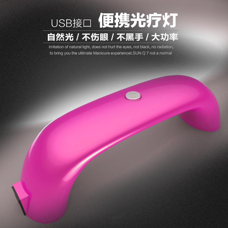 Free Shipping Professional 9W 100 - 240V LED Light Lamp Gel Nail Polish Nail Dryer Led Rainbow UV Lamp For Nail Art Tools