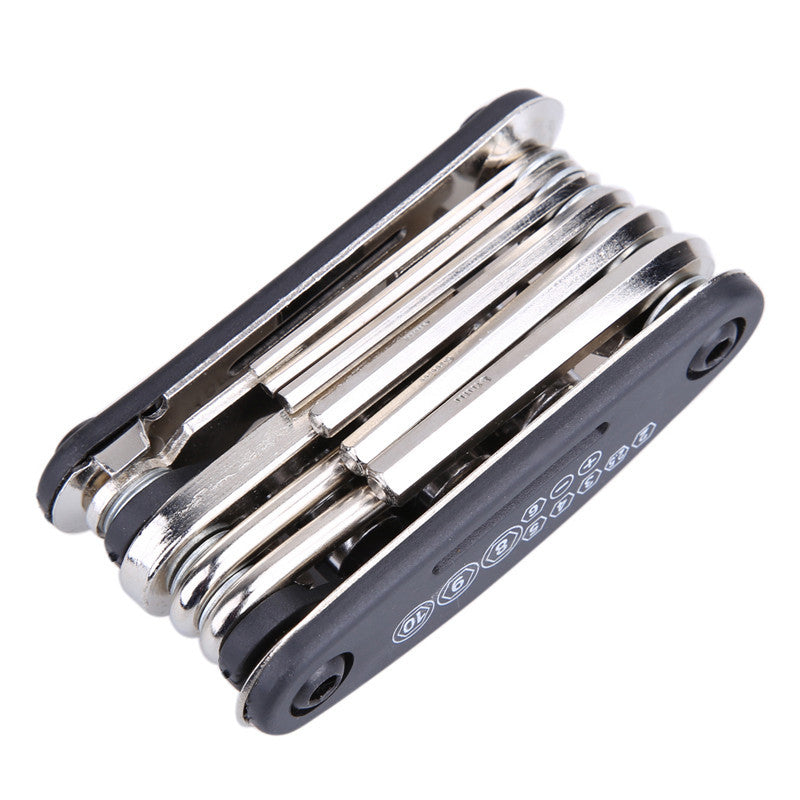 15 in 1 Bike Bicycle Repair Tool Set Hex Wrench + Screwdrivers + Nut Tools + Hex Key Bicicleta Bicycle Repairing Tools