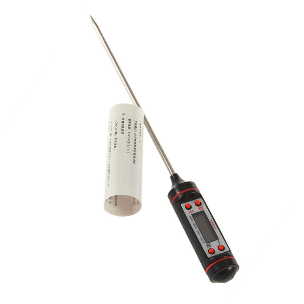 2016 Best Selling Digital Cooking Thermometer Food Probe Meat Kitchen BBQ Selectable Sensor Gauge Heat Indicator Free Shipping