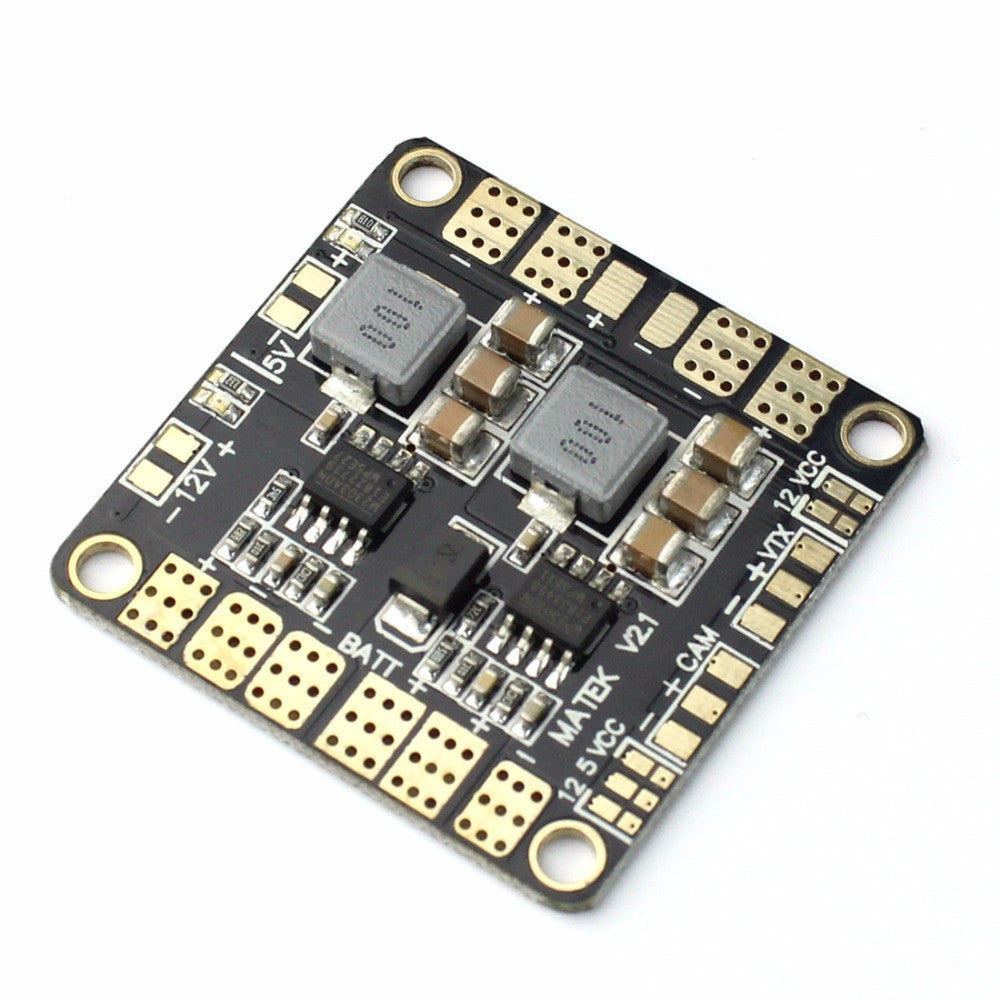 Mini Power Hub Power Distribution Board PDB Board with BEC 5V & 12V for FPV QAV250 ZMR250 Multicopter Quadcopter F16892