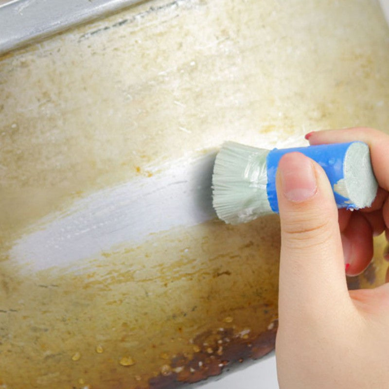 Free shipping 1pcs magic metal cleaning rod washing potbrush Cleaning Brushes derusting brush Household Cleaning Kitchen Tools