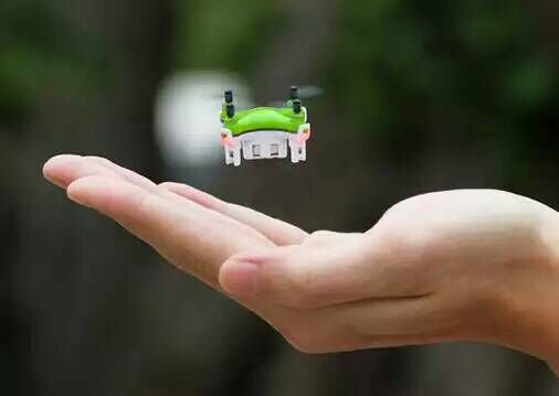 2016 New Product Pocket Drone 2.4G 4CH Mini Drone Small Quadcopter 3D Roll Light Remote Control Helicopter for Kids