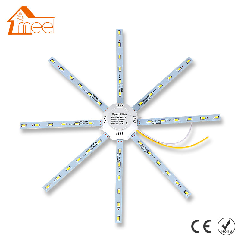 LED Ceiling Lamp Octopus Light 12W 16W 20W 24W LED Light Board 220V 5730SMD Energy Saving Expectancy LED Lamp Indoor Lighting