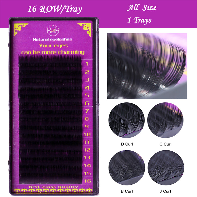 1 cases curl JBCD ,High quality mink eyelash extension,individual eyelashes,natural eyelashes,fake false eyelashes
