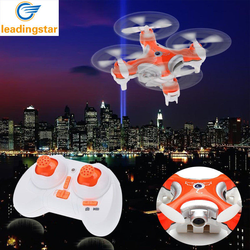 Mini Drone with Camera LED Light LeadingStar CX-10C 2.4G 6-Axis Gyro 4CH RC Micro Helicopter Vs H8 Dron Best Toy For Kid