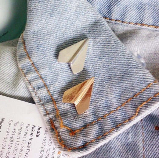 Timlee X026 Free shipping Peculiar Novel Airplane Exquisite Brooch Pins,Fashion Jewelry Wholesale .