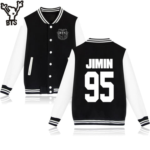 BTS Bangtan Boys Harajuku Sweatshirts Women Winter Casual Hoodies BTS Kpop Hoodie Women's Pink Sweatshirt Plus Size XXXXL
