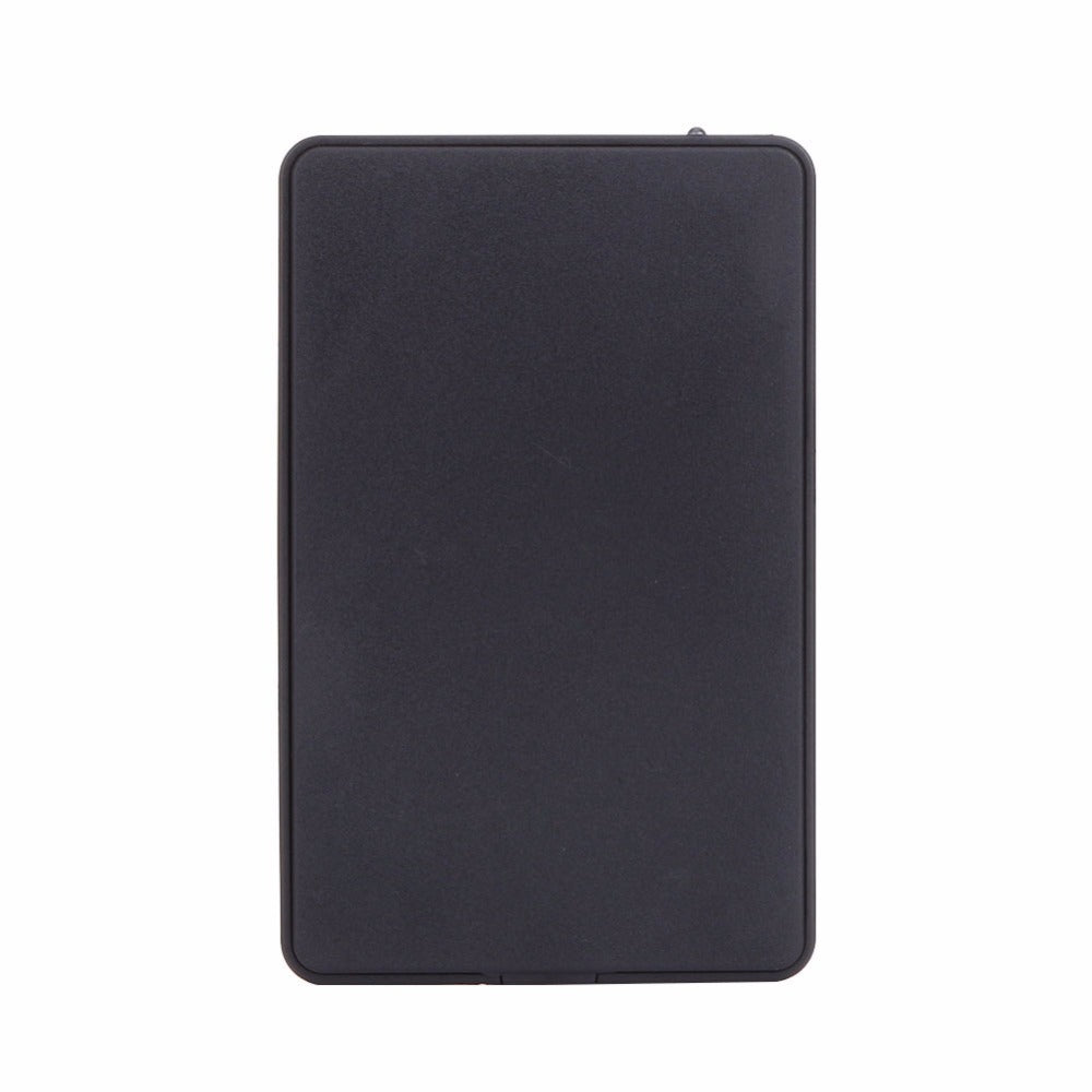 2.5 Inch HDD Enclosure USB 2.0 External Hard Disk Case SATA Hard Disk Drives HDD Case Slim Portable with USB Cable and Pouch