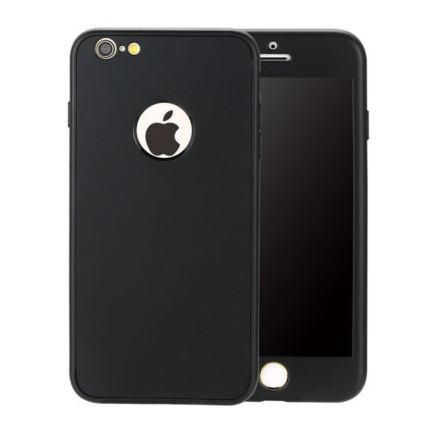 Black Cover For iPhone 7 6 6s Plus