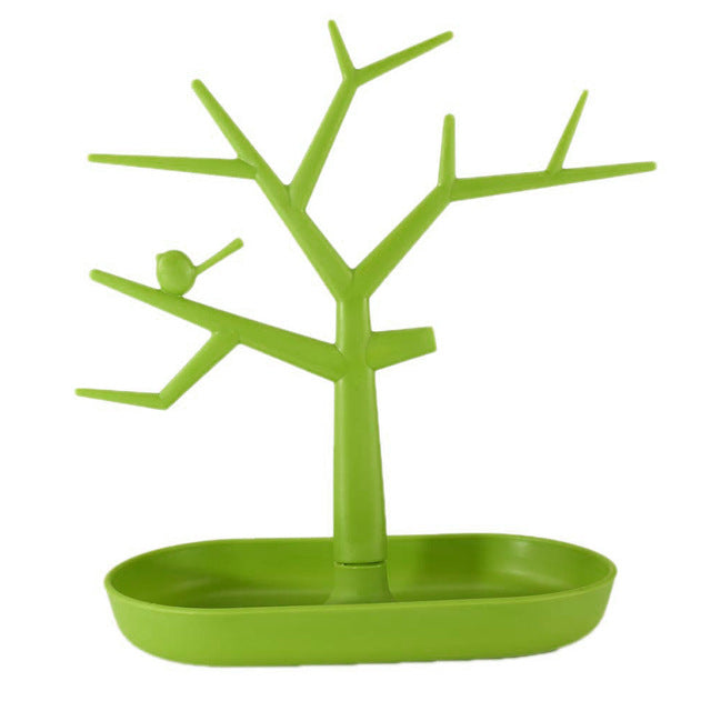 Display Jewelry Organizer Show Rack Jewelry Necklace Ring Earring Tree Stand Necklace Organizer Jewelry Tree Earings Holder
