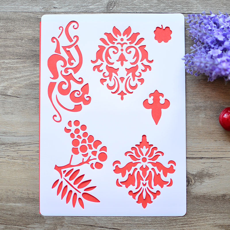 DIY Craft Stars Layering Stencils For Walls Painting Scrapbooking Stamping Stamps Album Decorative Embossing Paper Cards Crafts