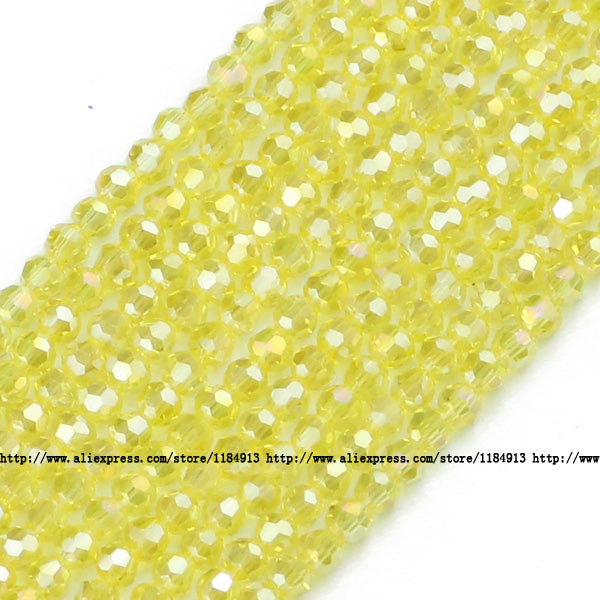 JHNBY Ball Faceted Austrian crystal beads 3mm 200pcs Top quality Round sphere shape Loose beads for jewelry making bracelet DIY