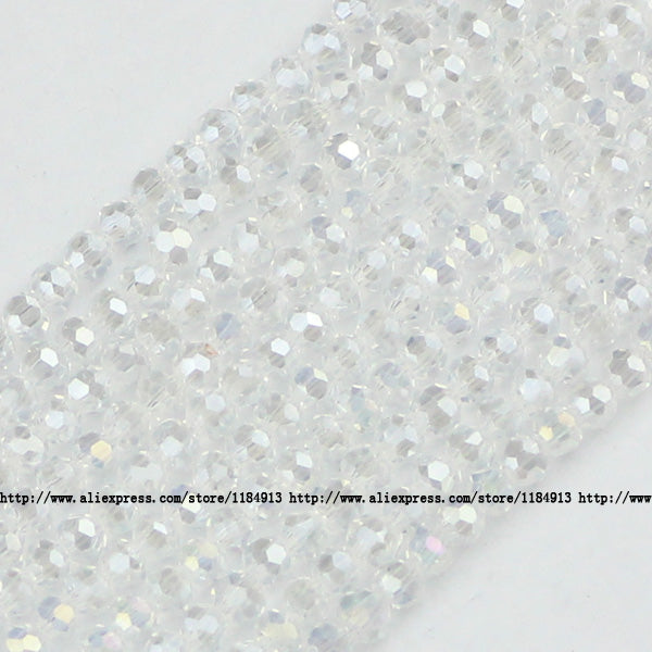 JHNBY Ball Faceted Austrian crystal beads 3mm 200pcs Top quality Round sphere shape Loose beads for jewelry making bracelet DIY