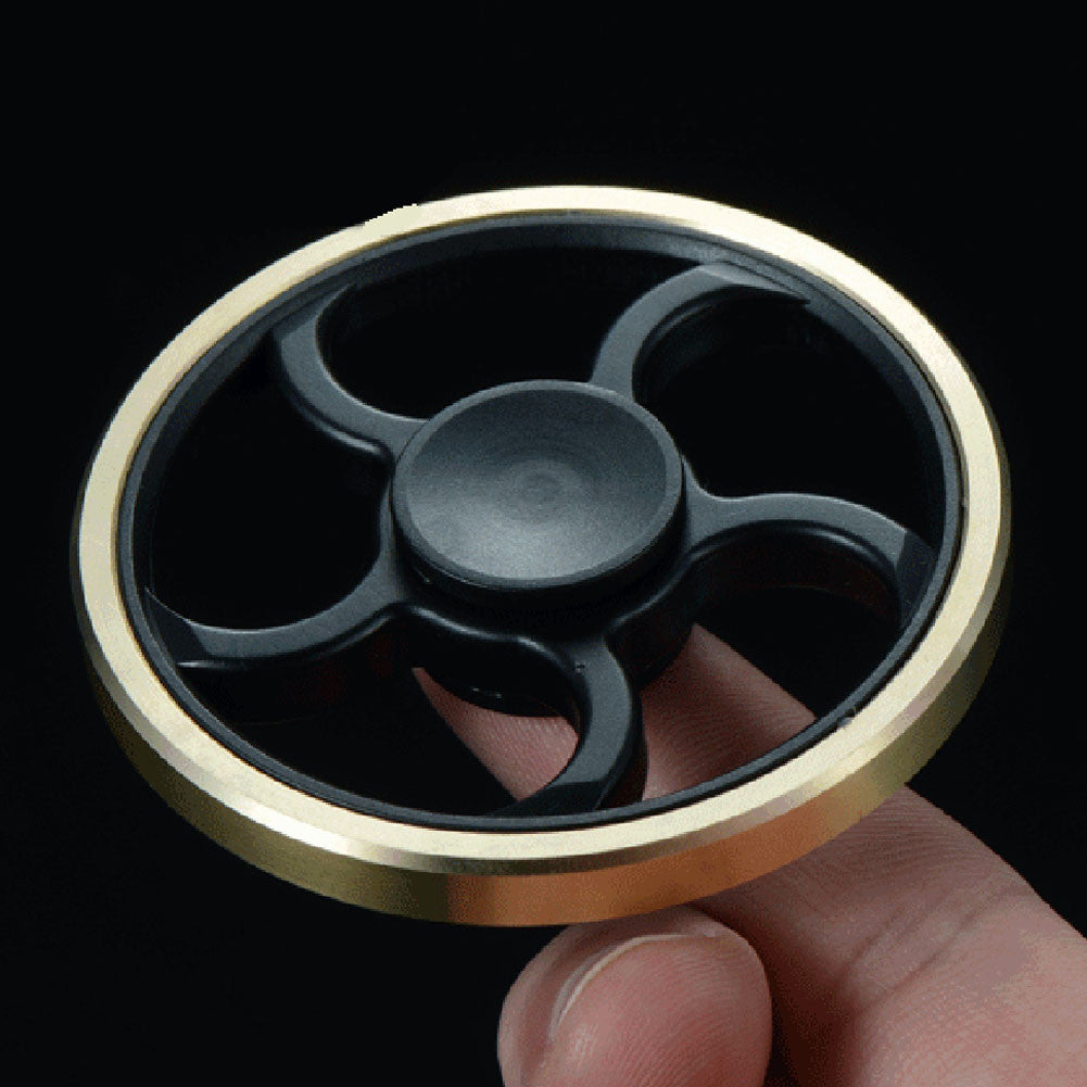 2017 New Style Fingertip Gyro Ceramics HandSpinner Toy Hand Finger Spinner Stress Reliever Spiral Gifts Toys For Children