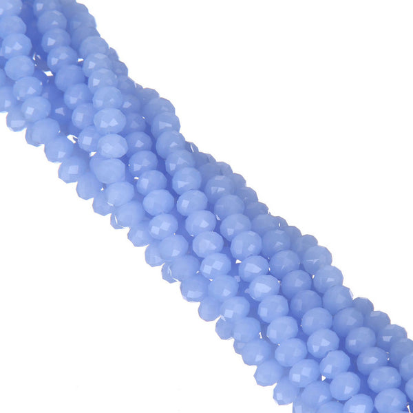 LNRRABC AA+ Quality 6MM 100piece/lot Candy Color Round Faceted Glass String Beads Crystal Rondelles White/Black/Red/Green/Yello