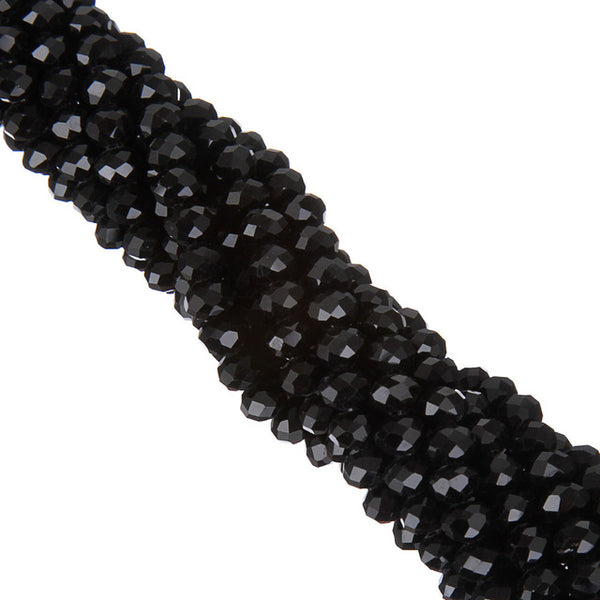 LNRRABC AA+ Quality 6MM 100piece/lot Candy Color Round Faceted Glass String Beads Crystal Rondelles White/Black/Red/Green/Yello