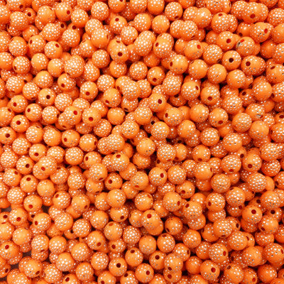 LNRRABC Sale 100 piece/lot 8mm Bright Shiny Round Acrylic Loose Spacer DIY Beads For Jewelry Findings Jewelry making Bracelet