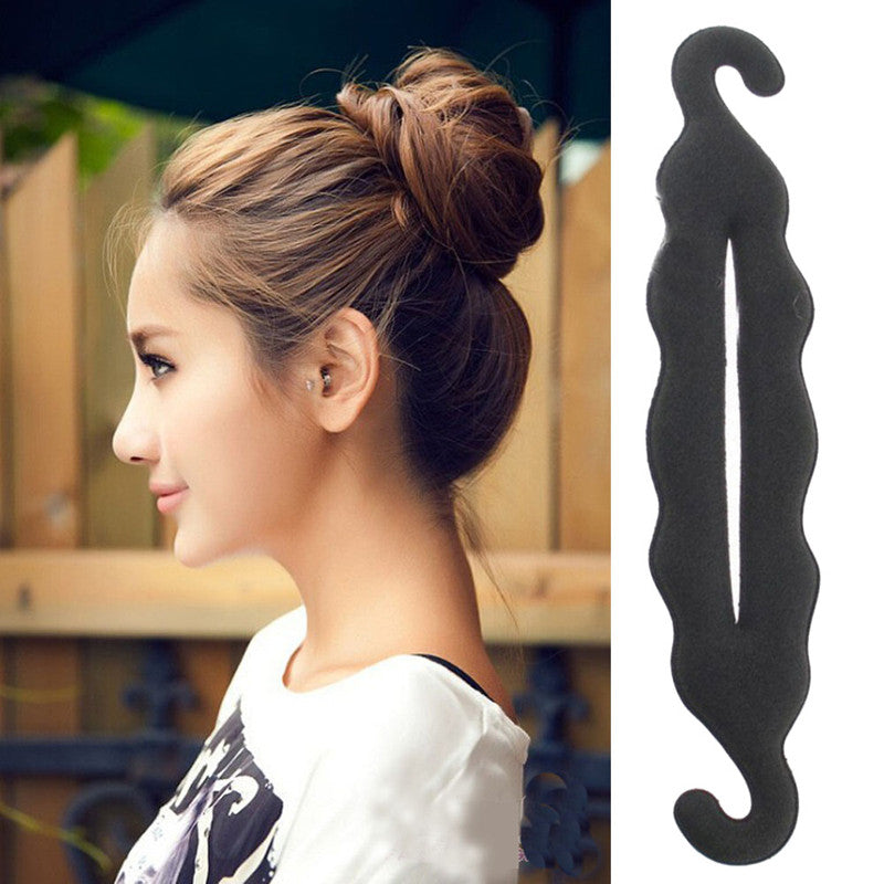 Hot Magic Foam Twist Sponge Hair Sponge Headwear Hairdisk Hair Device Bun Updo Headbands Hair Accessories Hair Braiding Tool