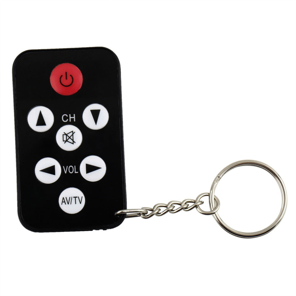 1 pcs Mini Universal Infrared IR TV Set Remote Control Keychain Key Ring 7 Keys wholesale drop shipping 2017 New Arrival