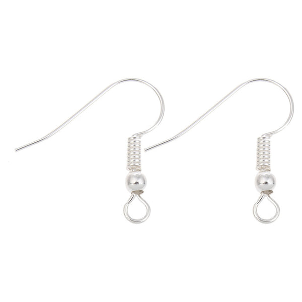YYW 100pcs/lot DIY Earring Findings Earrings Clasps Hooks Fittings DIY Jewelry Making Accessories Iron Hook Earwire Jewelry