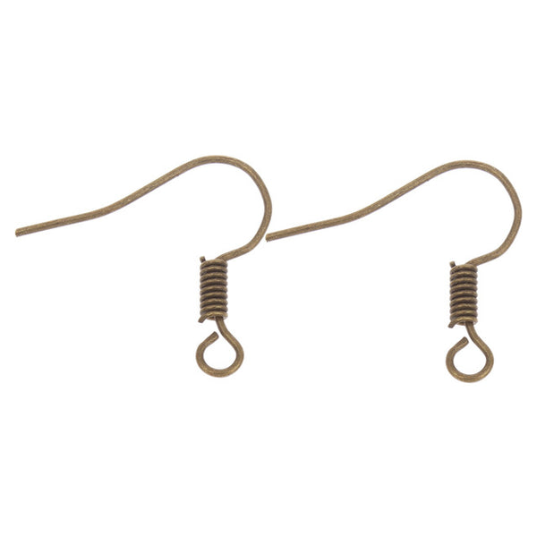 YYW 100pcs/lot DIY Earring Findings Earrings Clasps Hooks Fittings DIY Jewelry Making Accessories Iron Hook Earwire Jewelry